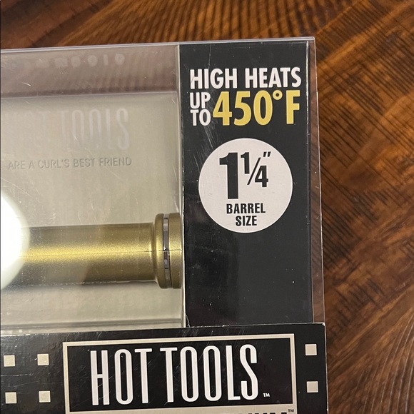 Hot Tools Gold and Black Curling Iron - Picture 2 of 4